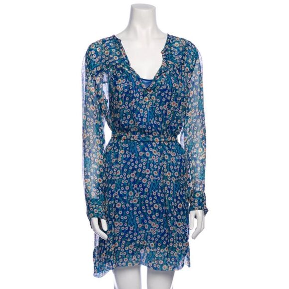 Isabel Marant Etoile Floral Silk Dress - Picture 1 of 9